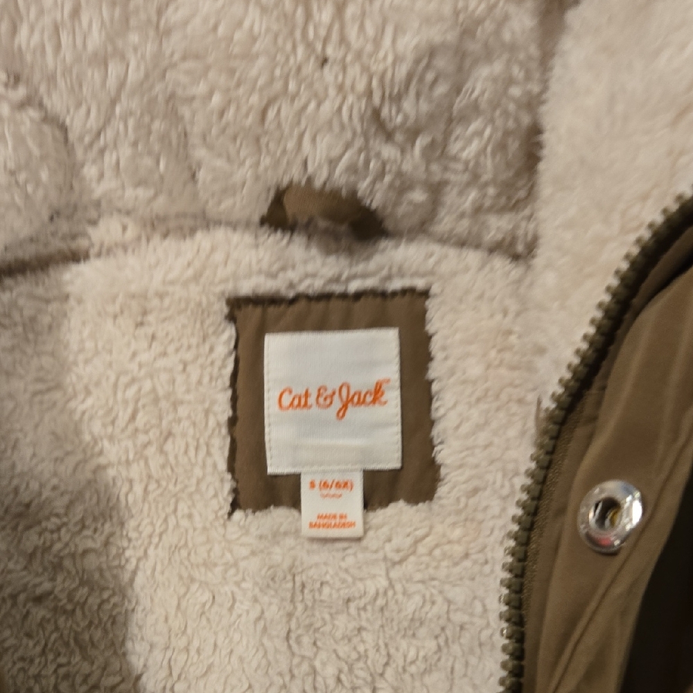 Cat & Jack Kids' Brown Jacket with Soft Lining